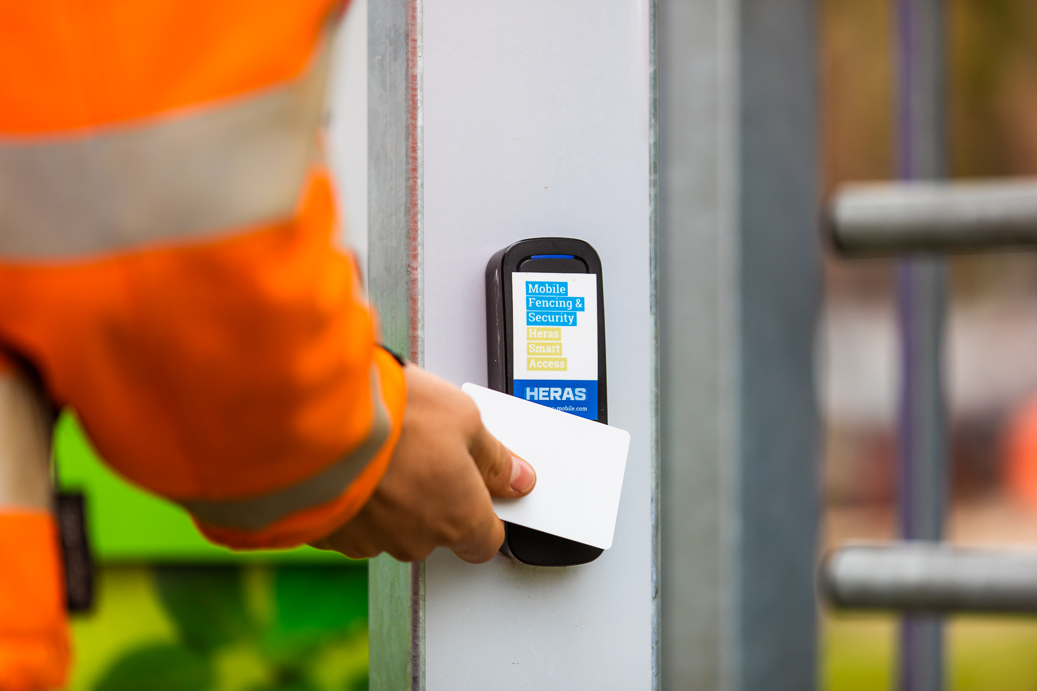 Slimme Toegangscontrole En Registratie | Heras Mobile Fencing & Security